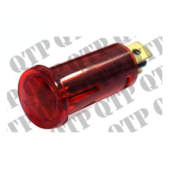 Light Red Warning 12v -13mm Hole - PACK OF 2 - PRICE PER UNIT - 1314