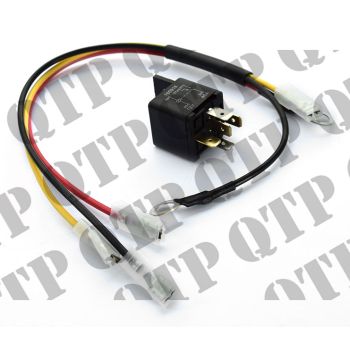 Massey Ferguson Solenoid Relay 1940 390 40 Amp with Loom - 1341