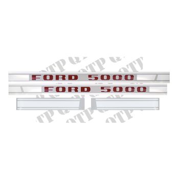Decal Kit Ford 5000 - 1724