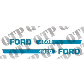 Decal Kit Ford 4600 - 1751