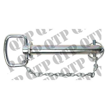 Tow Pin 6 1/2" Heavy c/w Chain 1" Thick - PACK OF 2 - PRICE PER UNIT - 1755