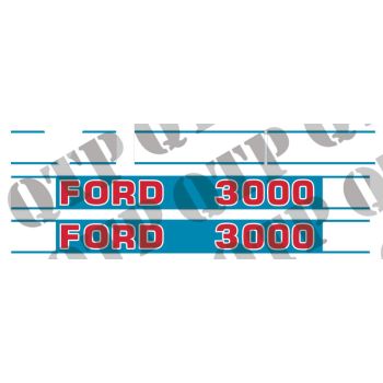 Decal Kit Ford 3000 - 1780