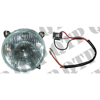 Massey Ferguson Head Lamp LH c/o Bulb & Loom - LH - 12 Volt - 45/40 Watt - 1829500
