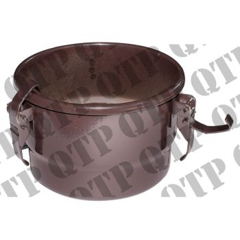 Massey Ferguson Oil Bath Bowl 135 c/w clips Air Filter - 1850831