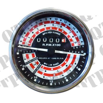 Massey Ferguson Rev Counter Clock 165 188 8 Speed - MPH - 1860063
