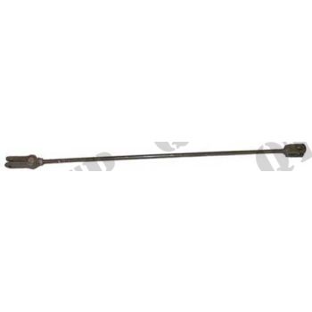Massey Ferguson Clutch Pedal Rod 165 175 185 - Size: 25 1/2" - 65cm - From Eye To Eye - 1861031