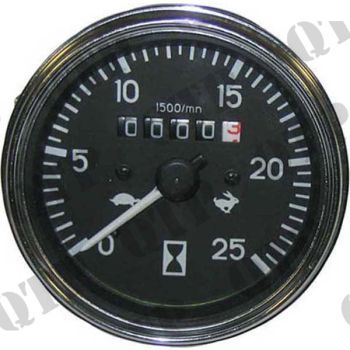 Massey Ferguson Rev Counter Clock 565 590 265 290 - Clockwise - 1875187