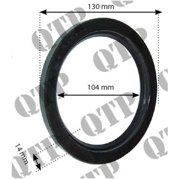 Massey Ferguson Crankshaft Seal Rear 20D 35 4 Cylinder - PACK OF 2 - PRICE PER UNIT - 1884098