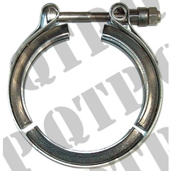 Exhaust Clamp Ford 7610 Elbow to Turbo - 1981