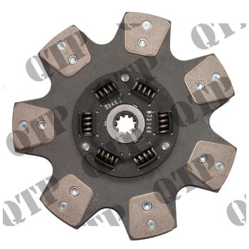 Clutch Disc IHC 955/1055 12" 7 Pad 10 Spl - Size: 12", 10 Splines, 7 Paddle - 2088