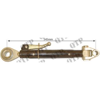 Top Link Cat 3 Ball End & Knuckle End - Minimum / Maximum Length: 21 11/16" (550mm) / 32 1/2" (825mm) - 21005