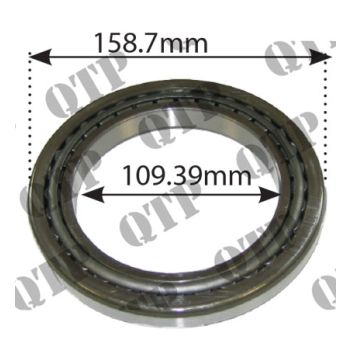 Bearing Front Axle Carraro ZF APL 345 - PACK OF 2 - PRICE PER UNIT - 2314