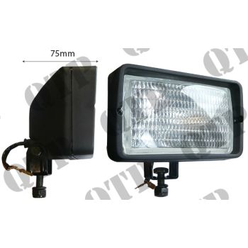 Work Lamp Cab H3 Single Mounted 6" x 3.5" - 2324N