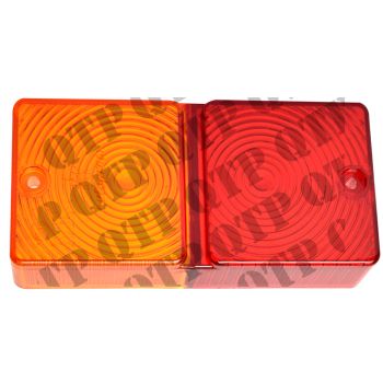 Lens Ford for 4200 Rear Lamp - PACK OF 2 - PRICE PER UNIT - 2390