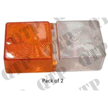 Lens Ford for 41137  Front Lamp - PACK OF 2 - PRICE PER UNIT - 2391