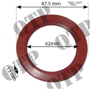 Massey Ferguson Oil Seal 595 Front Engine - Front - Type Lip - ID 69mm - OD 87.5mm - Width 13mm - 2415346