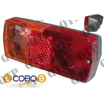 Lamp 300 Rear Combination Red & Amber - PACK OF 2 - PRICE PER UNIT - 3099