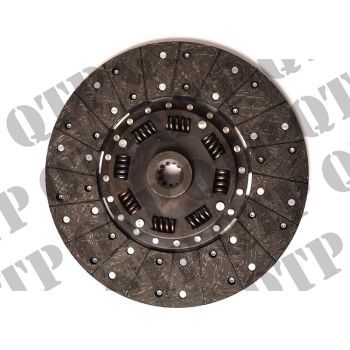 Clutch Disc Ford 4000 4600 11" 10 Spl &Spring - Size: 11", Main, 10 Spine, Organic - 3216