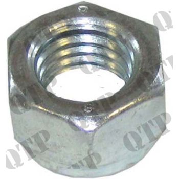 Nut Nyloc M18 Coarse Zinc & Yellow - PACK OF 10 - PRICE PER UNIT - 353603