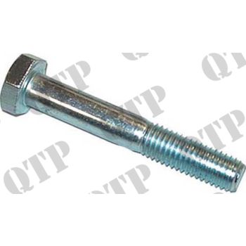 Bolt M10 x 65 Coarse Zinc & Yellow - PACK OF 10 - PRICE PER UNIT - 353654