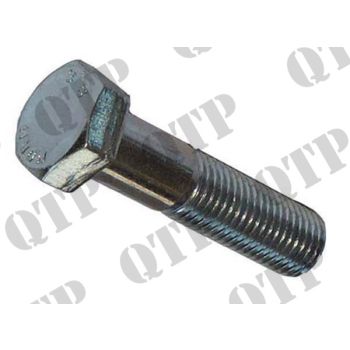 Bolt 1/4&#039; x 2 1/2&#039; UNF Zinc & Yellow - 354491