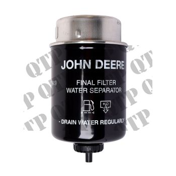 Fuel Filter John Deere 6000 6010 6020 Second - 5 Micron - Secondary - Genuine - 3797