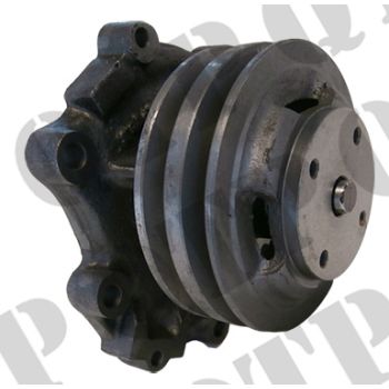 Water Pump Ford 6600 7600 Double Pulley - Double Pulley, c/o Gasket - 4057