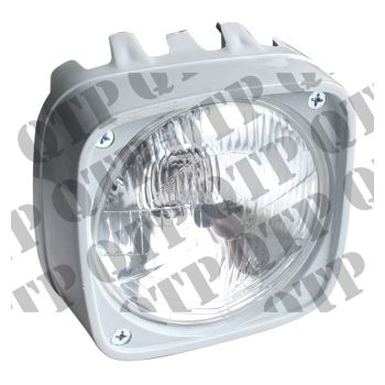 Head Lamp Ford 6610  c/o RH Cowl - RH Head Lamp - LH Dip - 12 Volt - 60/55 Watt c/o Cowl - 41028