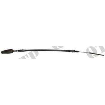 Clutch Cable Ford 35 L TL - Size: 330mm Sleeve - 680mm Overall - 41087