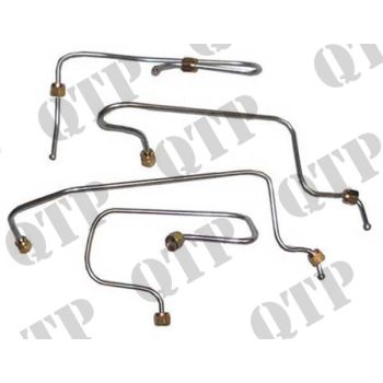 Injector Pipe Set Ford 5000 - SET 4 - 41209