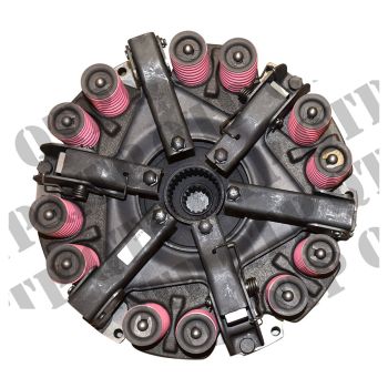 Clutch Super Dexta (Dual) c/o Main Disc & PTO - Size: 9", Dual - 41267
