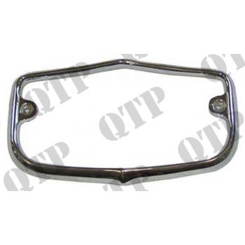 Massey Ferguson Badge 65 Chrome Breather Frame - 41351