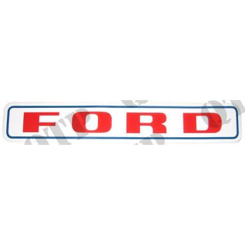 Decal Ford 4000 5000 Roof - 41588