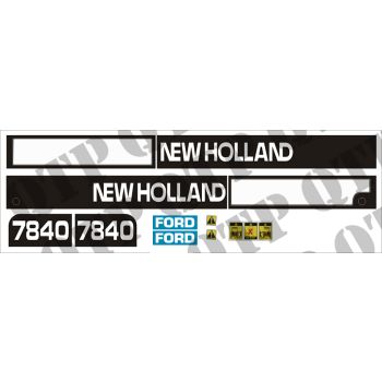 Decal Kit Ford NH 7840 (from 97) - 41702