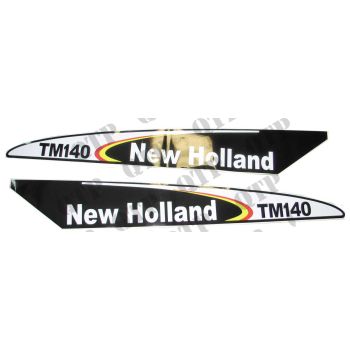 Decal New Holland TM140 - Set Early Type Blac - 41975