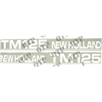 Decal New Holland TM125 - Set Old Type - 41985