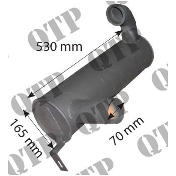 Exhaust Box Ford TS115 Turbo - 42003