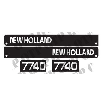 Decal Kit New Holland 7740 - 42023