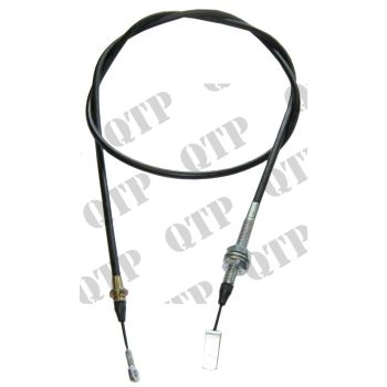 Hand Throttle Cable Ford 60 M TM - Overall Length: 1490mm Outer Cable: 1380mm Thread Diameter: 10mm - 42039