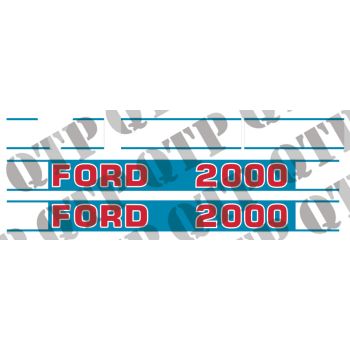 Decal Kit Force Ford 2000 - 42217