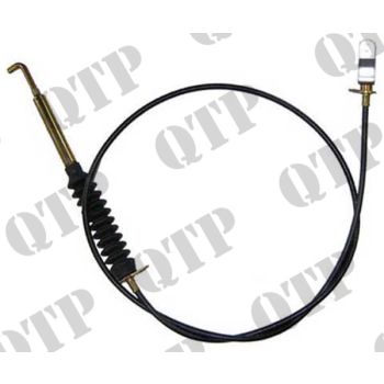 Throttle Cable Foot & Hand Ford 10 Super Q - Overall Length: 1470mm - 4268