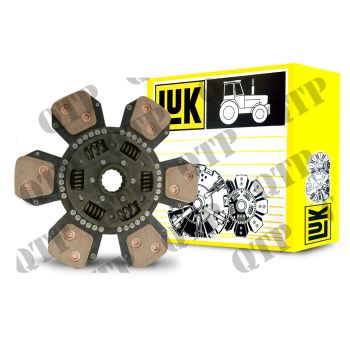 Clutch Disc Ford T6010 20 30 50 TS100A - Size: 14" 16 Splines, 5 Paddle - 42970