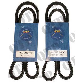 Massey Ferguson Fan Belt 4200 High Visibility // Size: 13 x 1295 // - 429970