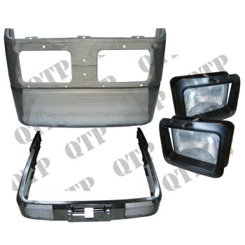 Front Grill Assembly Ford TS with Head Lamps - 43346
