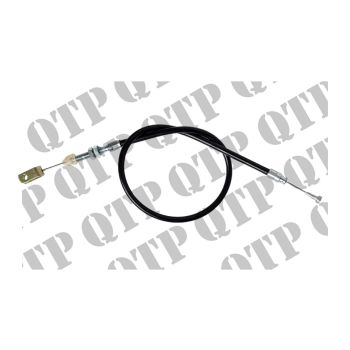 Throttle Cable Ford 3 4 Cyl AP Q Cab Short - Overall Length: 600mm Outer Cable: 530mm Thread Diameter: 7mm - 4360