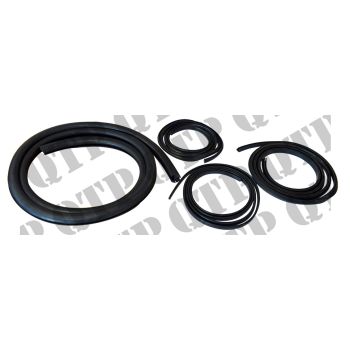 Rubber Sliding Window Glass Ford 4600 5600 66 - LH/RH - 43624