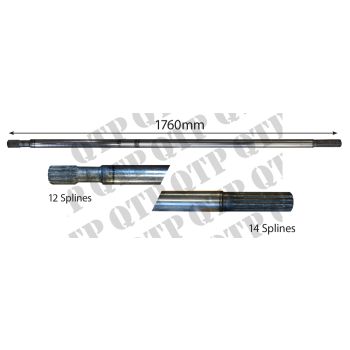 Drive Shaft 4WD Hi/Lo or Manual Transmission - HI/LO Transmission – (24x12) – Manual Transmission - (20x16) - 43679