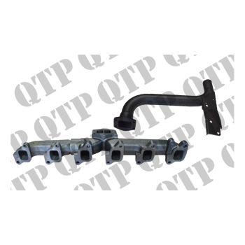 Exhaust Manifold & Elbow Kit Ford 7810 - 43828