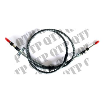 Cable Range Control Black Ford New Holland - 44097
