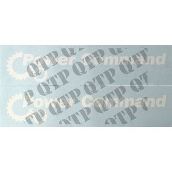 Decal Power Command Ford 6000 Series Pair - 44119